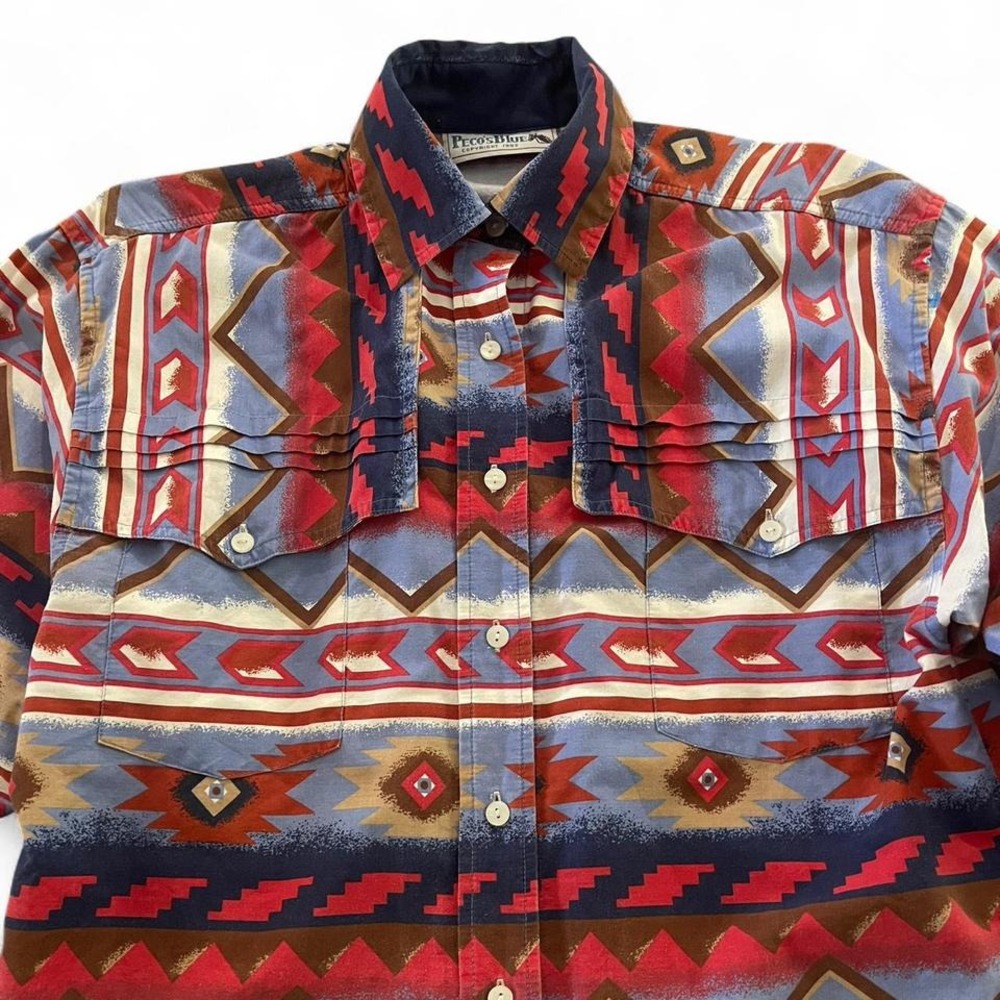 Womens vintage western shirt by Pecos Blues Medium